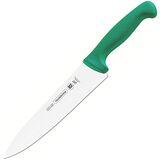 Нож поварской «Профешионал Мастер» сталь нерж.,пластик ,L=37,6/25см зелен.