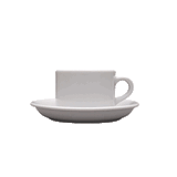 Чашка чайная «Америка» фарфор 190мл D=8,H=6,B=8см белый, Объем по данным поставщика (мл): 190