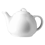 Чайник «Визувио» фарфор 260мл D=93,H=137,B=96мм белый, Объем по данным поставщика (мл): 260