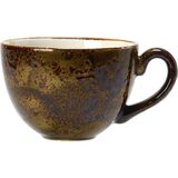 Чашка кофейная «Крафт Браун» фарфор 85мл D=65,H=50,L=85мм коричнев.