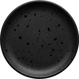 Тарелка б/полей «Оникс» керамика D=15см черный