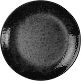 Тарелка мелкая «Нанокрем Блэк» фарфор D=270,H=26мм черный