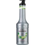 Основа фруктовая для напитков "Лайм" «Монин» пластик 1л D=91,H=280мм зелен.