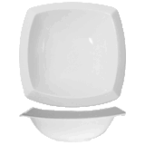 Салатник квадратный «Кунстверк» фарфор 400мл ,H=53,L=165,B=165мм белый