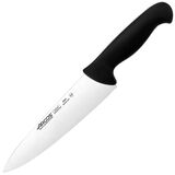 Нож поварской «2900» сталь нерж.,полипроп. ,L=333/200,B=50мм черный,металлич.