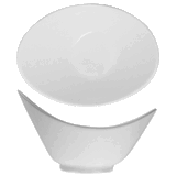 Салатник «Кунстверк» фарфор 0,6л ,H=11,L=20,5,B=15см белый