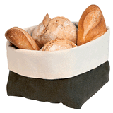 Корзина для хлеба хлопок ,H=90,L=125,B=125мм коричнев.