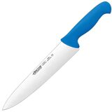 Нож поварской «2900» сталь нерж.,полипроп. ,L=387/250,B=51мм синий,металлич.