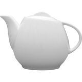 Чайник с крышкой «Вейвел» фарфор 450мл D=10,H=10,L=15см белый