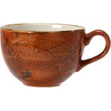 Чашка кофейная «Крафт Терракота» фарфор 85мл D=65,H=50,L=85мм терракот