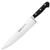 Нож поварской «Класика» сталь нерж.,полиоксиметилен ,L=391/260,B=45мм черный,металлич.