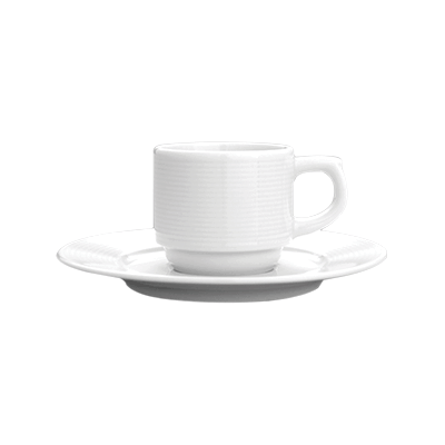 Чашка кофейная «Это Рома» фарфор 100мл D=56мм белый
