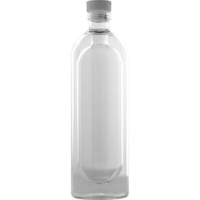 Бутылка (двойные стенки) стекло D=8,H=27см